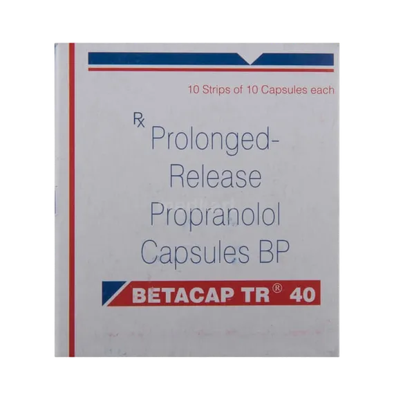 betacap tr 40mg capsule 10's